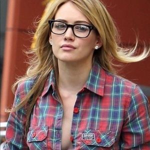 Superdry Women’s Red & Green Flannel Size Medium